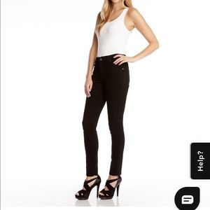 Karen Kane black stretch denim